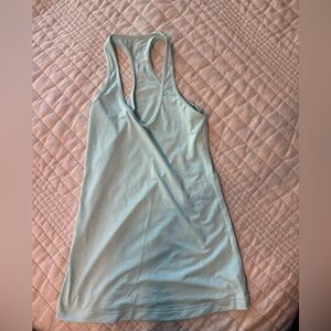 Lululemon light blue cool racerback tank